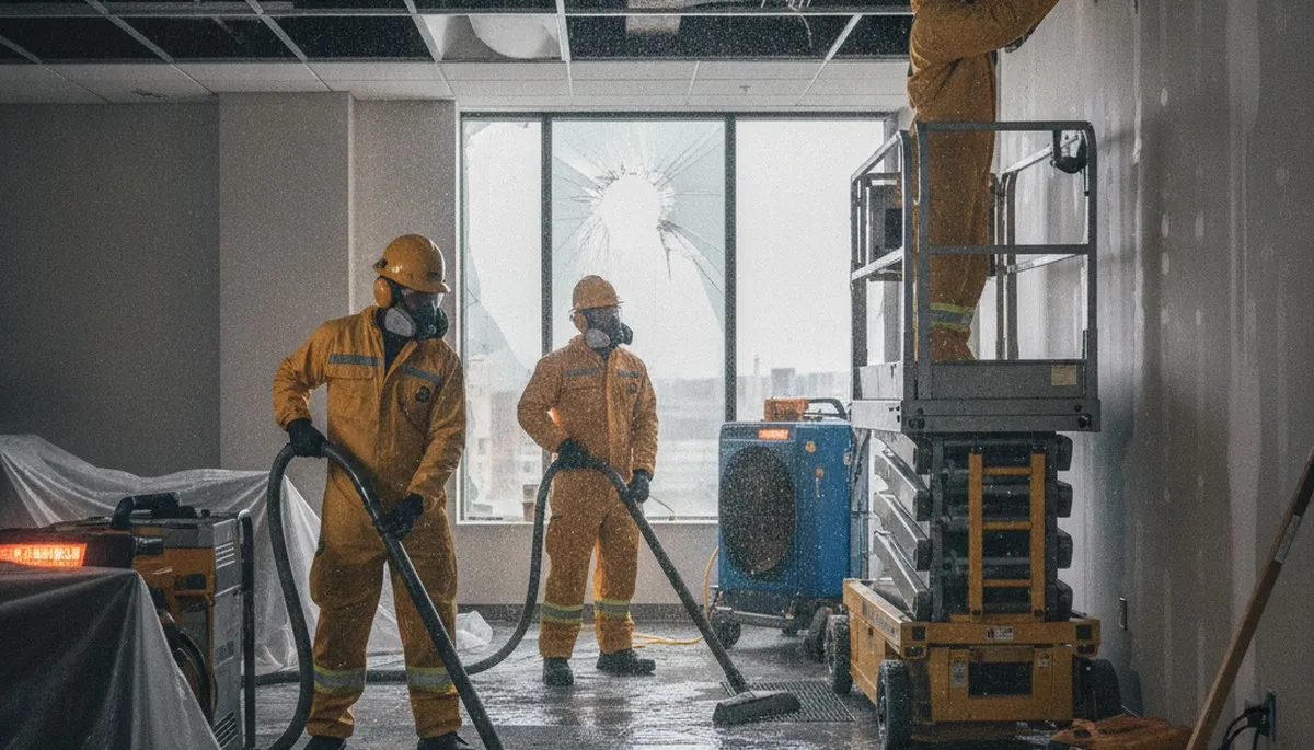 Emergency water damage restoration team serving Riverside, CA homes and businesses