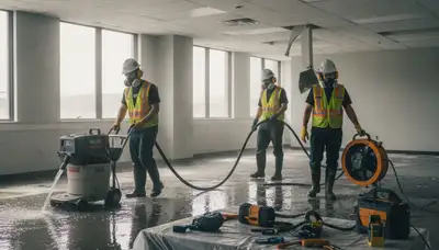 Emergency water damage restoration team serving homes in Riverside, CA