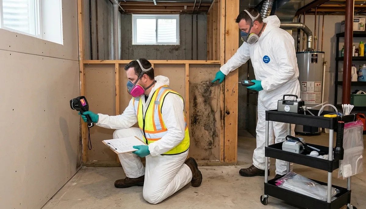 Mold inspection for Riverside, CA homes to detect hidden moisture and water damage