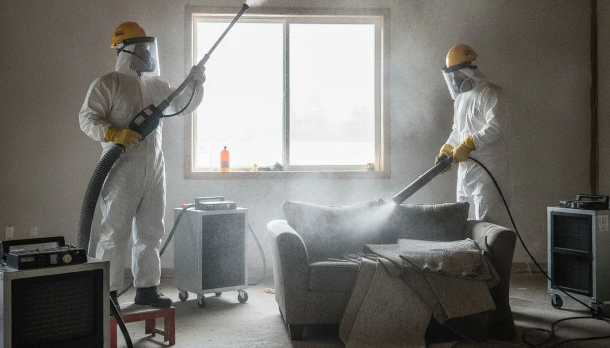 Odor removal service in Riverside, CA for water damage moisture and musty home smells