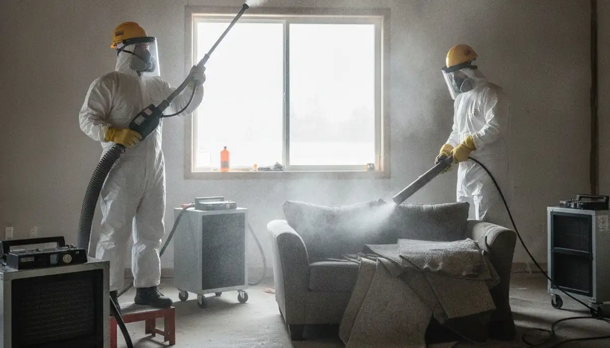Odor removal service in Riverside, CA for water damage moisture and musty home smells