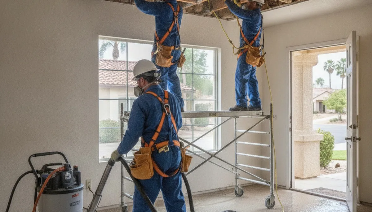 Water damage restoration team serving Riverside, CA with cleanup and drying equipment