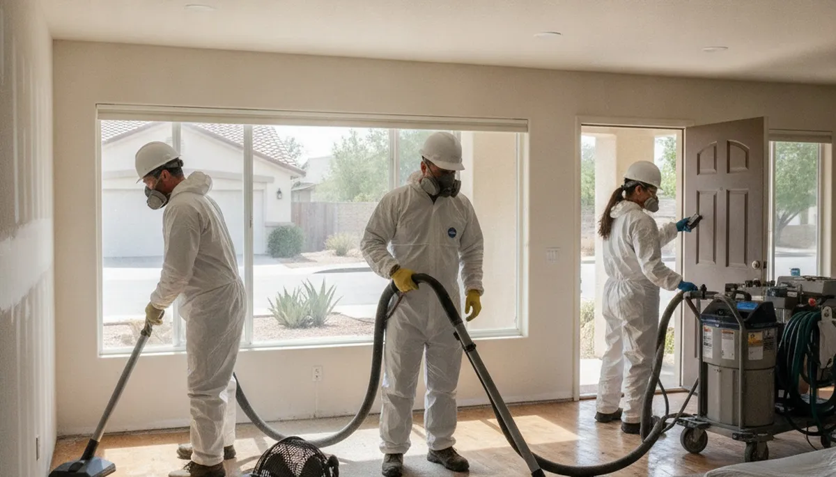 Water damage restoration team serving Riverside, CA, with professional cleanup and drying services