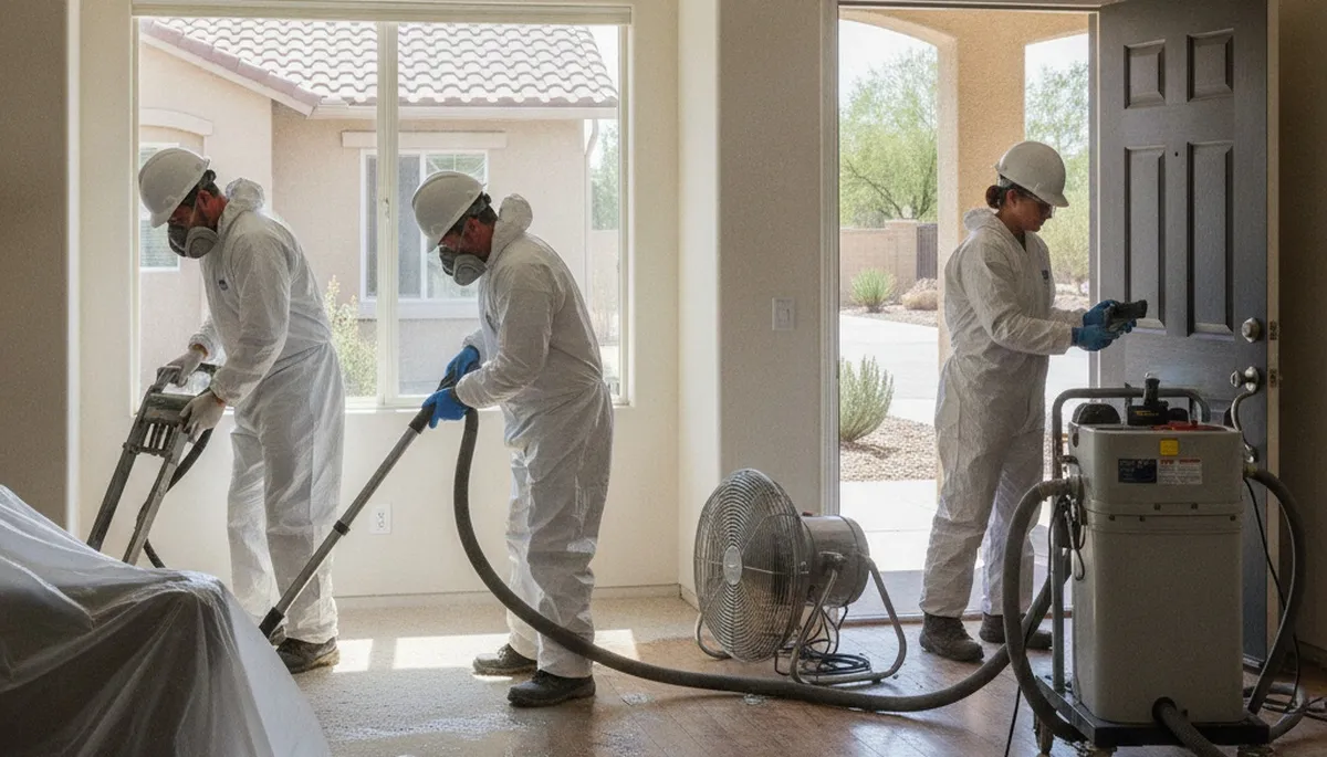 Water damage restoration team serving Riverside, CA with professional cleanup and repair services