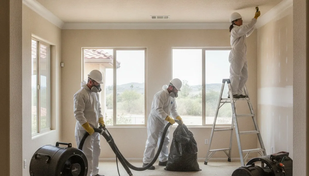 Water damage restoration team serving Riverside, CA for emergency cleanup and repair
