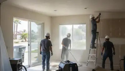 Water damage restoration team serving Riverside, CA for emergency cleanup and repairs